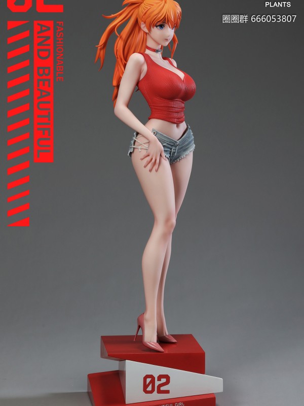 The Summer Plants Studio EVA School Beauty Asuka Hot Sexy 1/6 Statue
